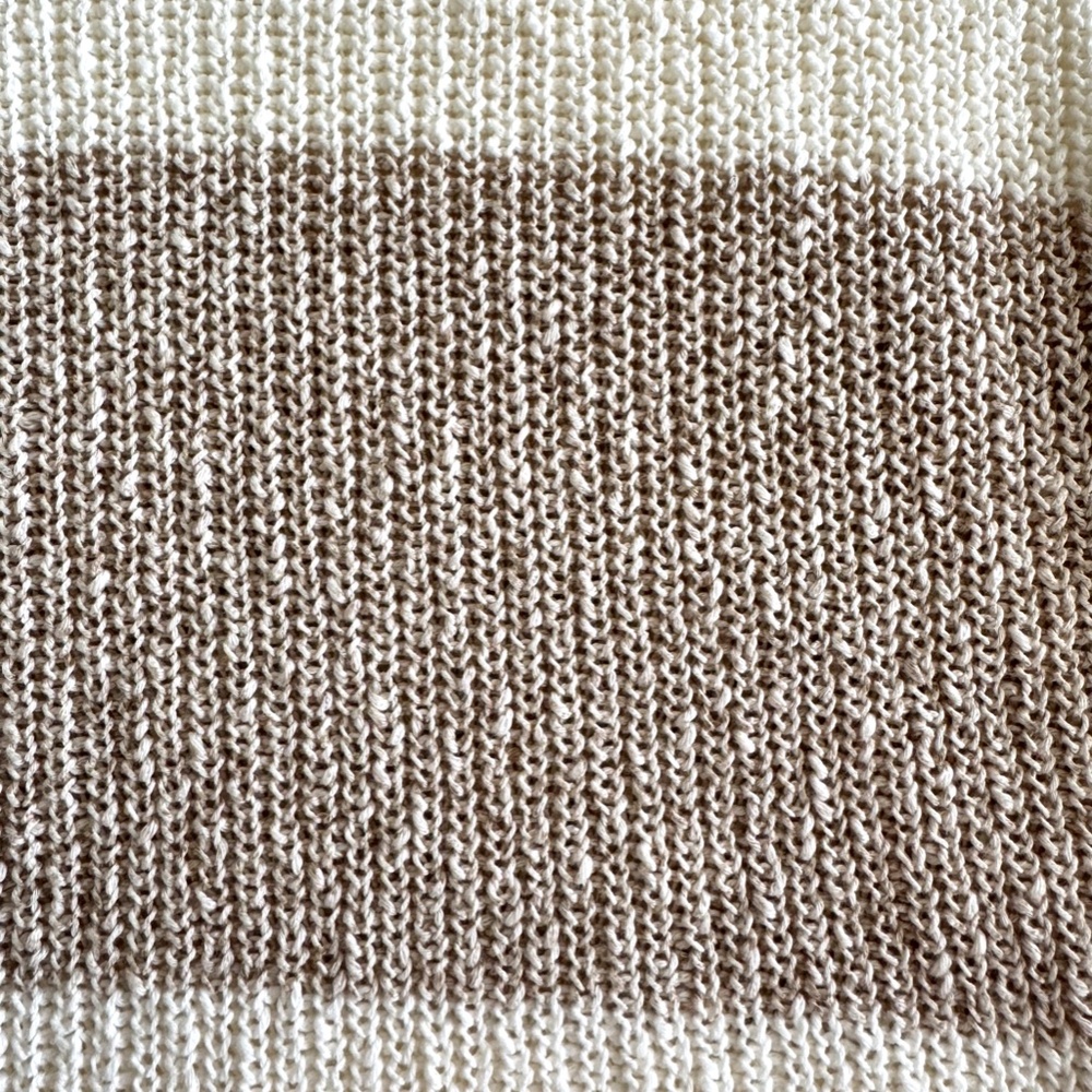 J Jill Pure Jill striped knit sweater - Picture 6 of 7